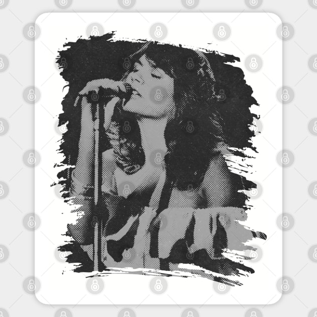 Linda Ronstadt // Retro poster Sticker by Degiab